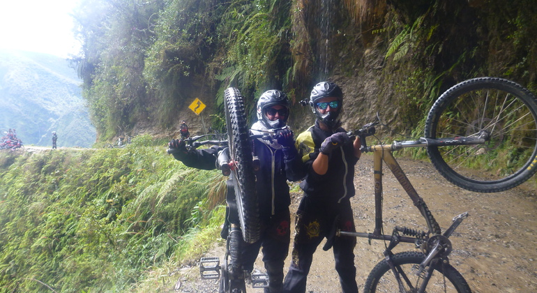 death road mountain biking