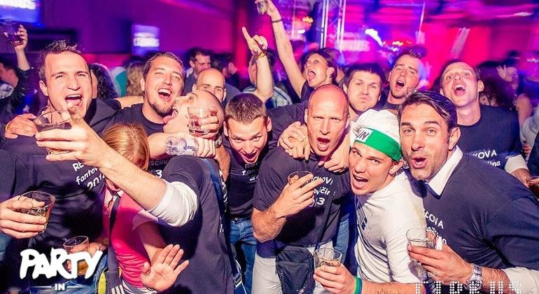 Party in Ljubljana, Slovenia