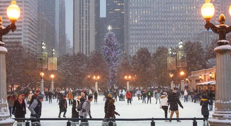Downtown Historical Chicago Christmas Tour, USA